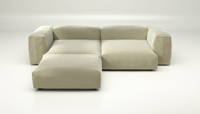 vetsak | Sofa Set 03 - suave - clay | Modular Sofa | 3.5 Seater | Big Sofa | Corner Sofa