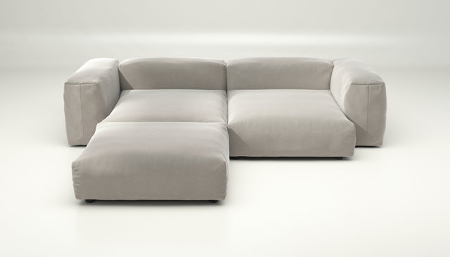 vetsak | Sofa Set 03 - Suave - Clay | Modular Sofa | 3.5 Seater | Big Sofa | Corner Sofa