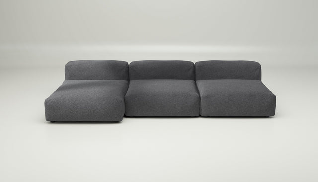 vetsak | Sofa Set 04 - loop loop - anthracite | Modular Sofa | 5 Seater | Big Sofa