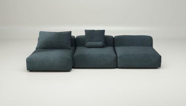 vetsak | Sofa Set 04 - pique - cedar | Modular Sofa | 5 Seater | Big Sofa