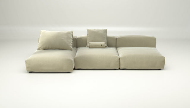 vetsak | Sofa Set 04 - suave - pearl | Modular Sofa | 5 Seater | Big Sofa