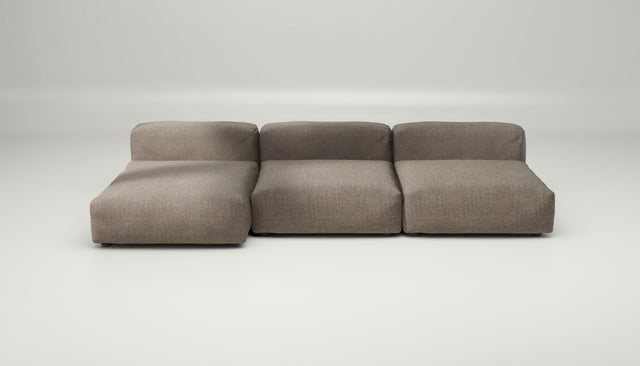 vetsak | Sofa Set 04 - Pique - Stone | Modular Sofa | 5 Seater | Big Sofa