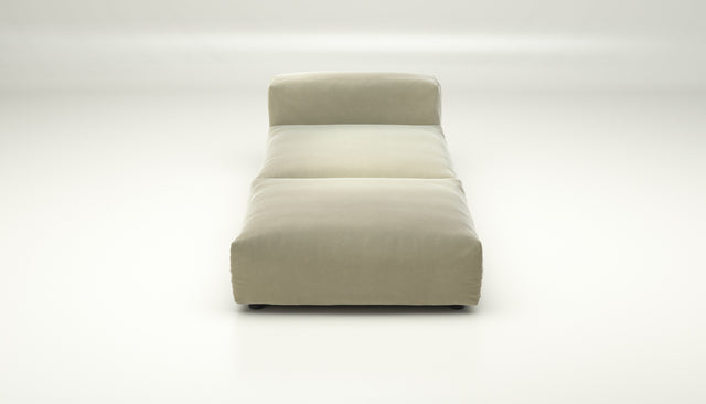 vetsak | Sofa Set 07 - Sun Lounger - suave - clay | Modular Sofa | 2 Seater | Daybed | Chaiselounge