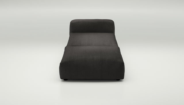 vetsak | Sofa Set 07 - Sun Lounger - Herringbone - Dark Grey | Modular Sofa | 2 Seater | Daybed | Chaiselounge