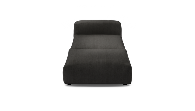 vetsak | Sofa Set 07 - Sun Lounger - Herringbone - Dark Grey | Modular Sofa | 2 Seater | Daybed | Chaiselounge