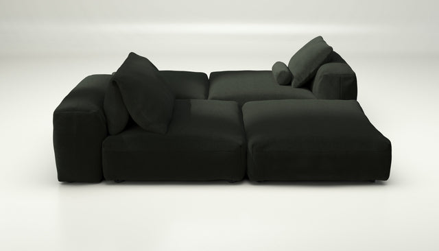 vetsak | Sofa Set 08 - Daybed - loop loop - mousse | Modular Sofa | 6 Seater | Outdoor Island | Double lounger