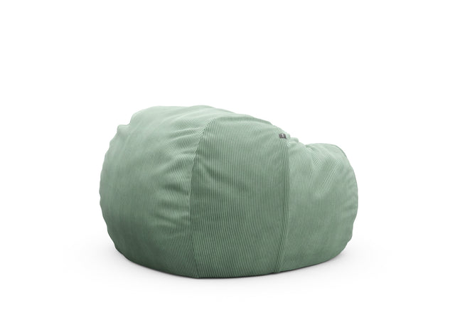 the beanbag - cord velour - duck egg - 110cm x 70cm