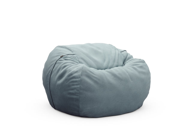 vetsak | Cover Beanbag Medium - herringbone - light blue