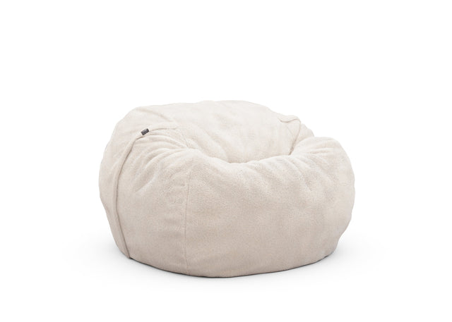 the beanbag - faux fur - beige - 110cm x 70cm