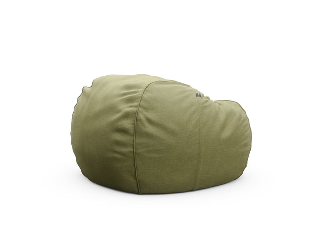 the beanbag - linen - olive - 110cm x 70cm