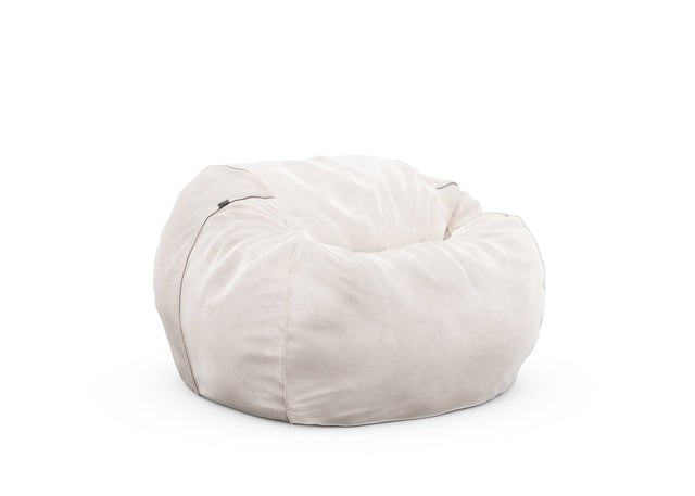 the beanbag - velvet - creme - 110cm x 70cm