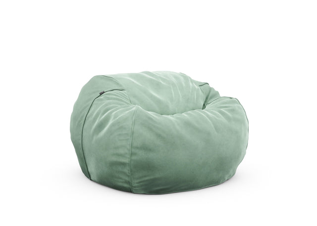 the beanbag - velvet - mint - 110cm x 70cm