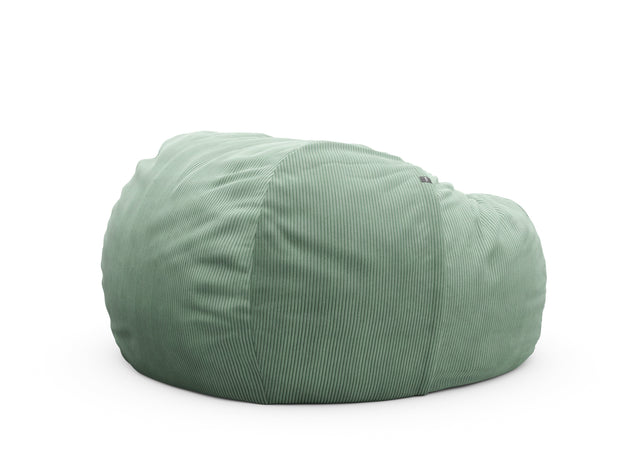 the jumbo beanbag - cord velour - duck egg - 140cm x 90cm