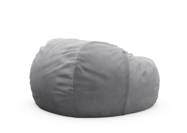 the jumbo beanbag - cord velours - light grey