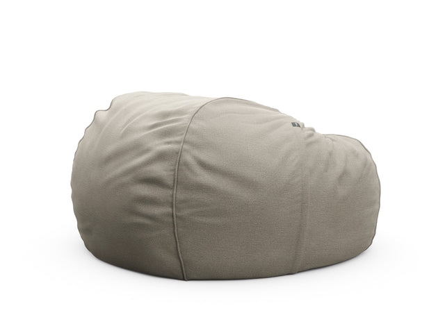 the jumbo beanbag - linen - stone - 140cm x 90cm