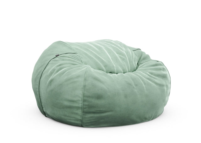 the jumbo beanbag - velvet - mint - 140cm x 90cm