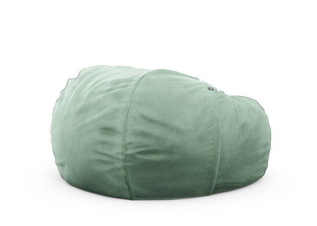 the jumbo beanbag - velvet - mint - 140cm x 90cm