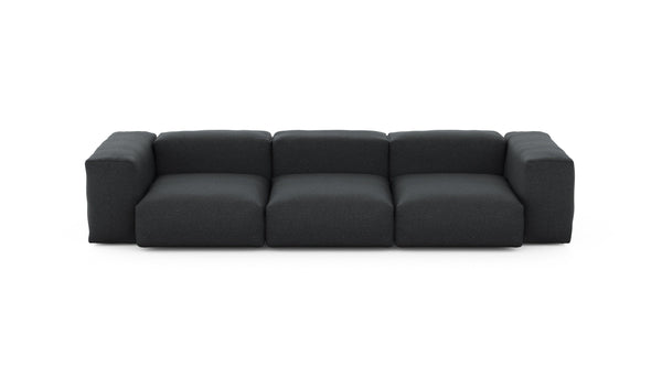 Preset three module sofa - linen - anthracite - 314cm x 115cm