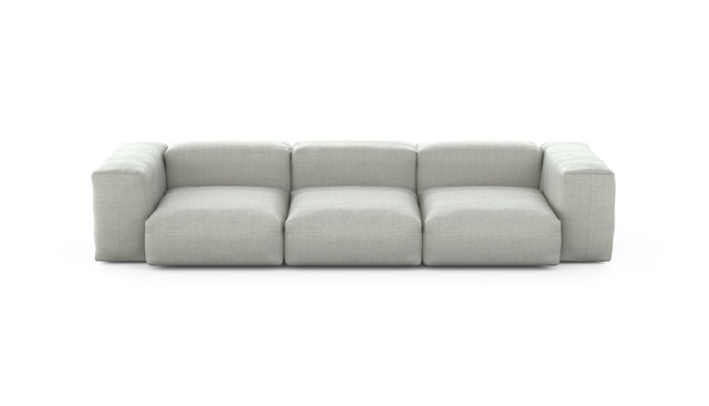 Preset three module sofa - pique - light grey - 314cm x 115cm