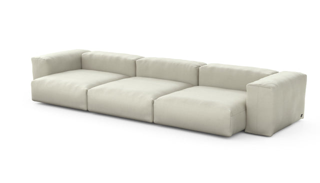 Preset three module sofa - pique - beige - 377cm x 136cm