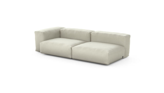 Preset two module chaise - pique - beige - 241cm x 115cm