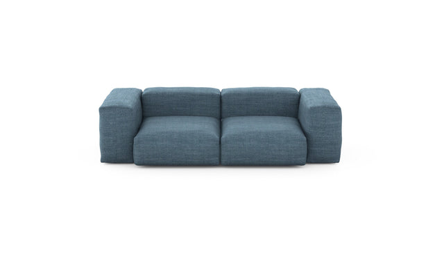 Preset two module sofa - pique - dark blue - 230cm x 115cm