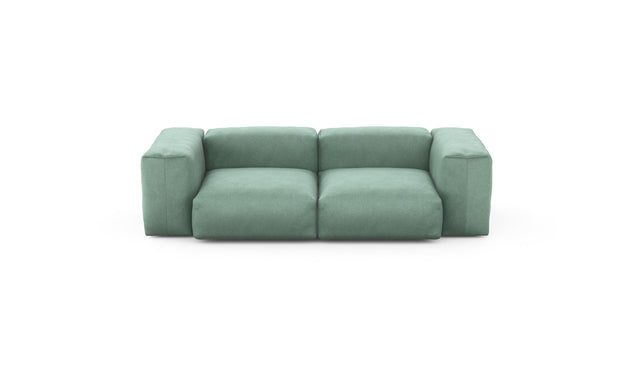 Preset two module sofa - velvet - mint - 230cm x 115cm