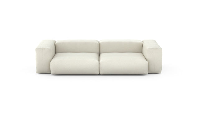 Preset two module sofa - linen - platinum - 272cm x 115cm