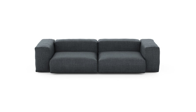 Preset two module sofa - pique - dark grey - 272cm x 115cm