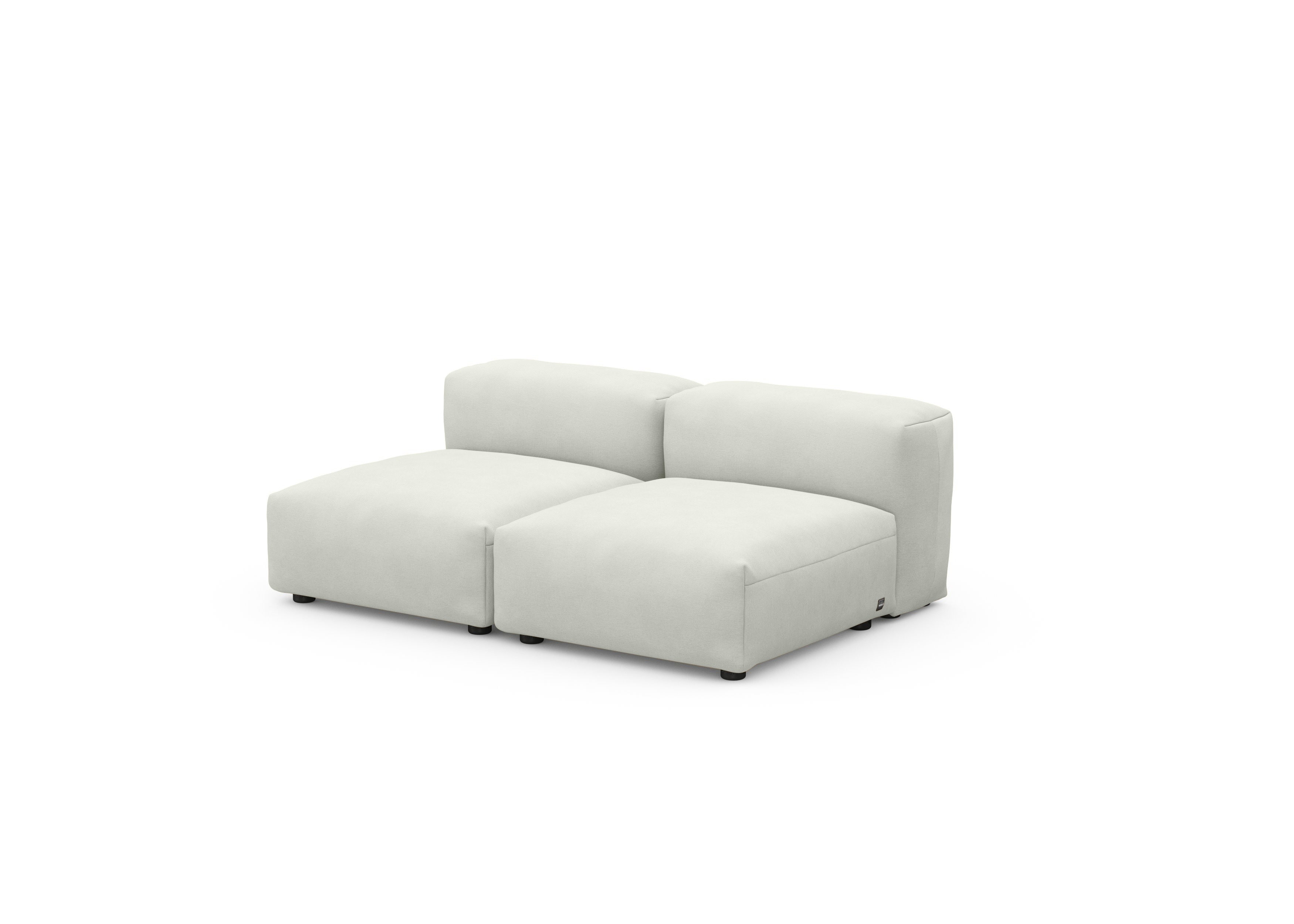 Preset Two Seat Lounge Sofa S Herringbone creme