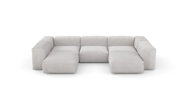 Preset U-shape sofa - loop loop - bounty - 314cm x 220cm