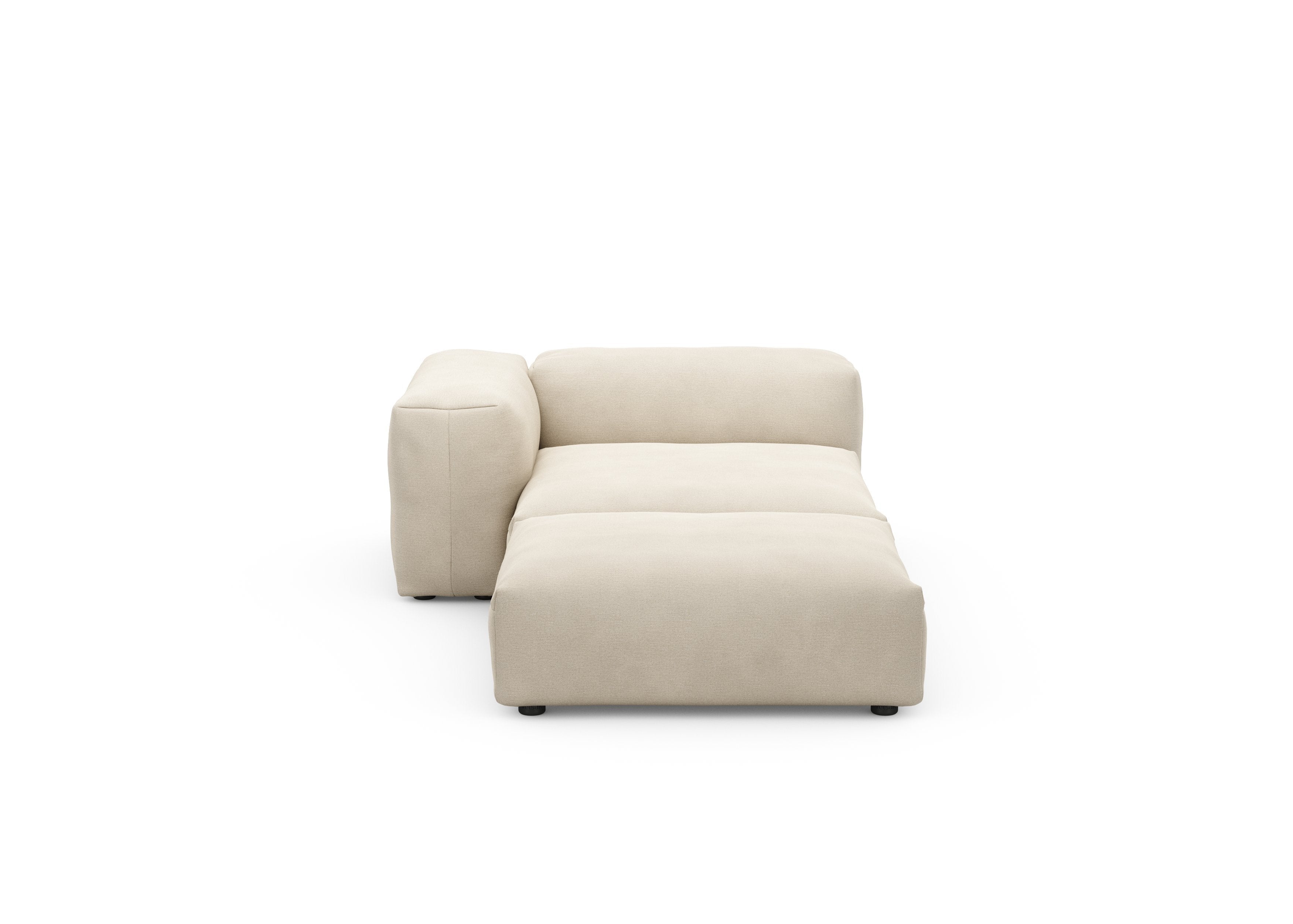 vetsak®-Sofa Daybed L Linen platinum