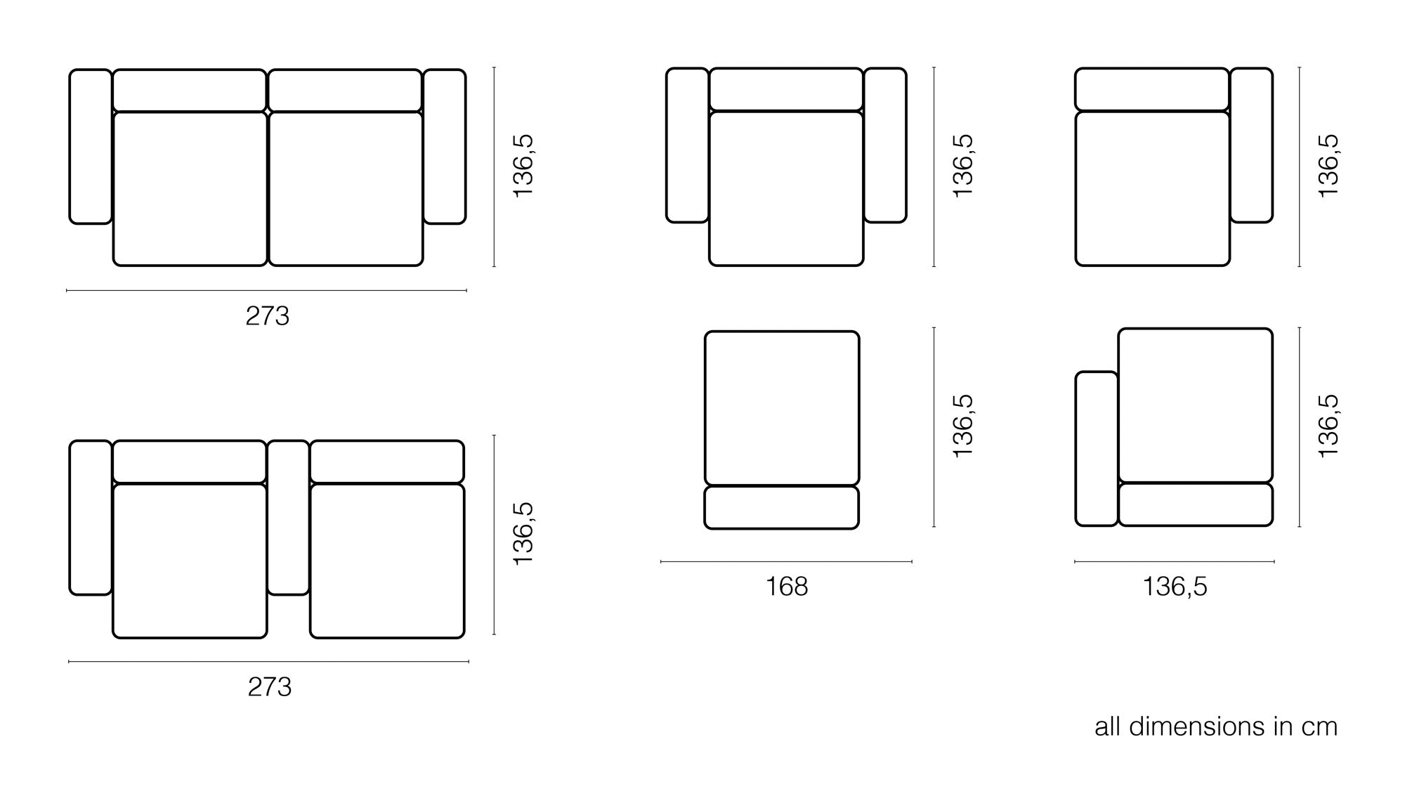 vetsak®-Two Seat Sofa L Canvas sand