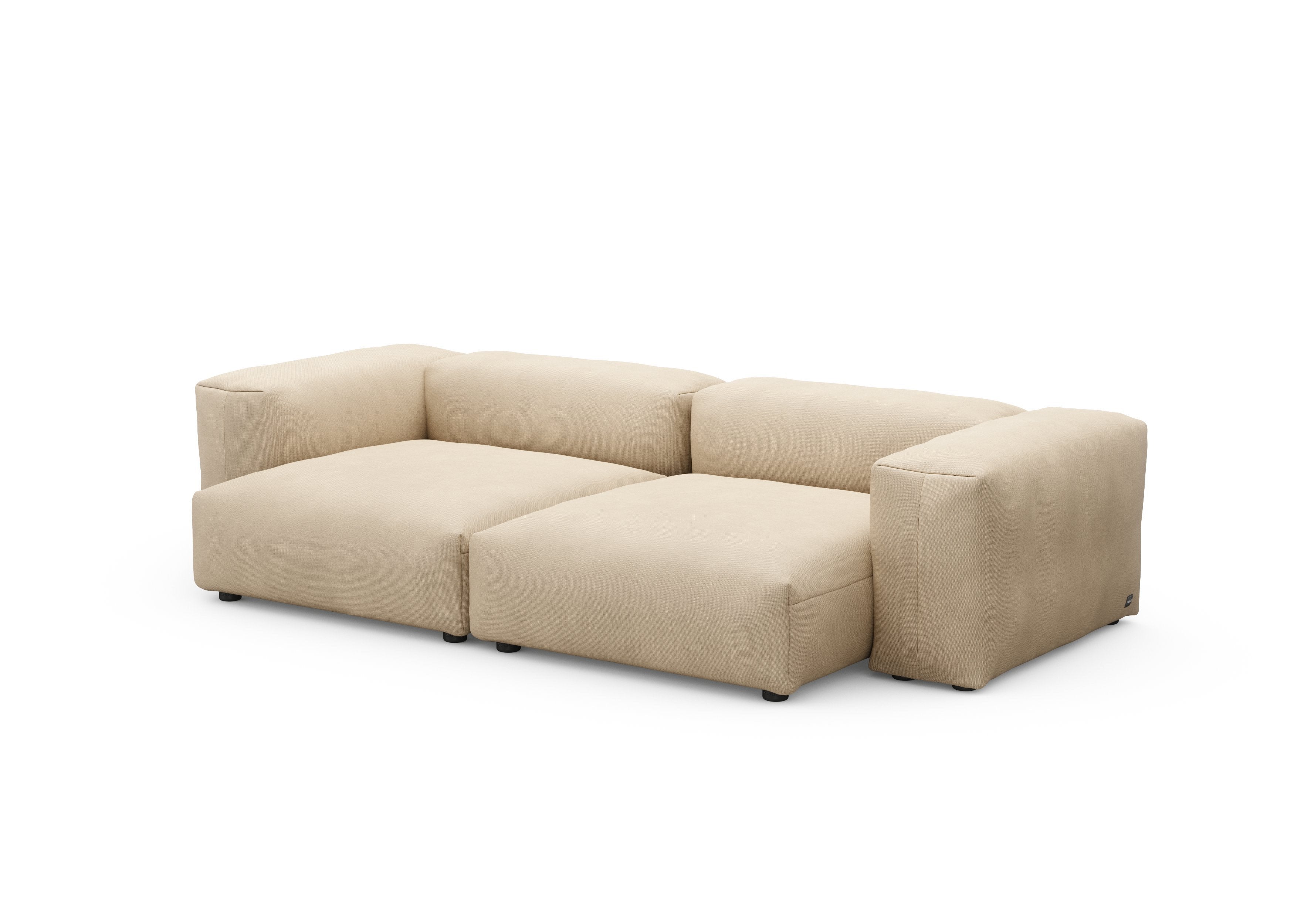 vetsak®-Two Seat Sofa L Canvas sand