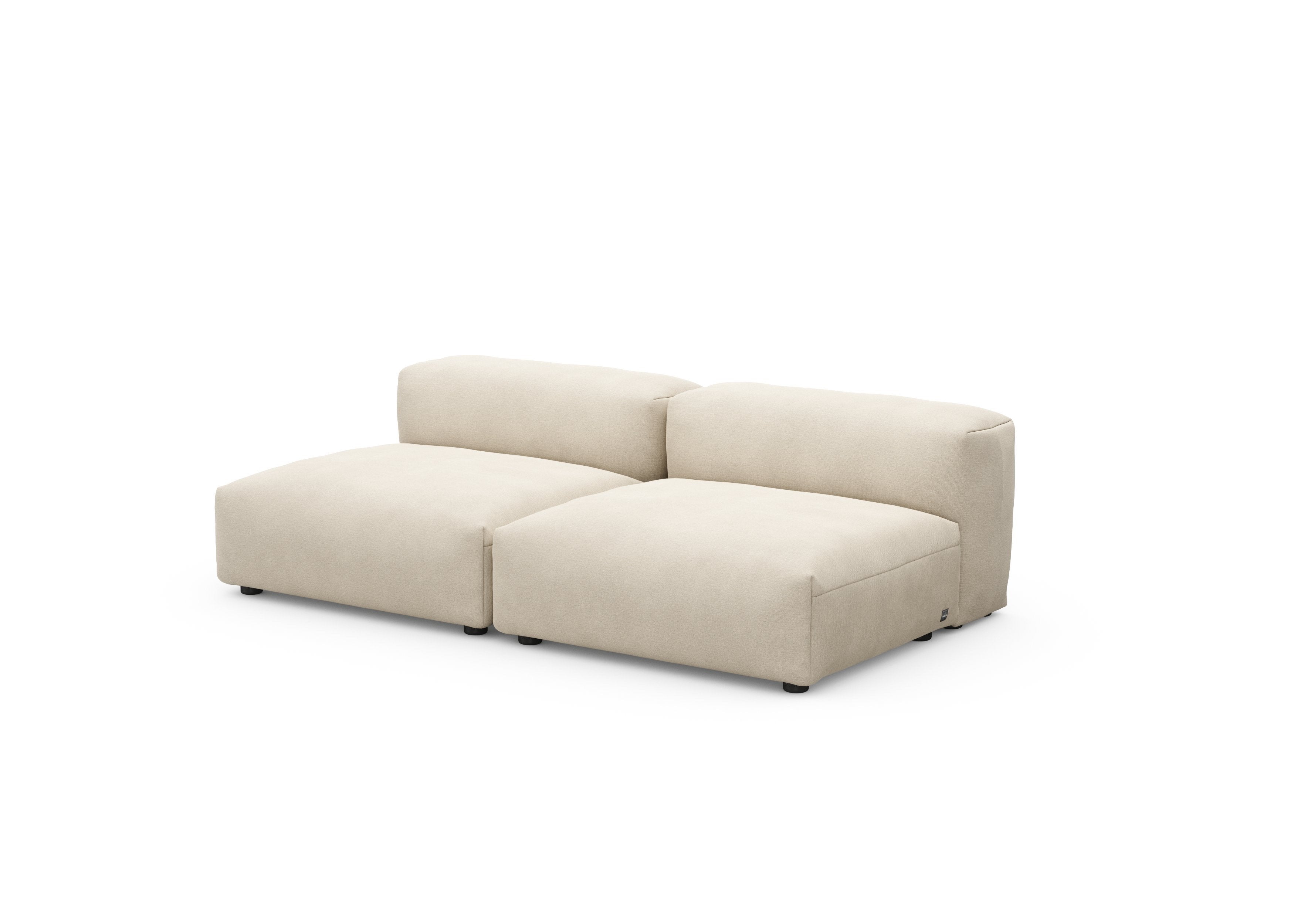 vetsak®-Two Seat Lounge Sofa M Linen platinum