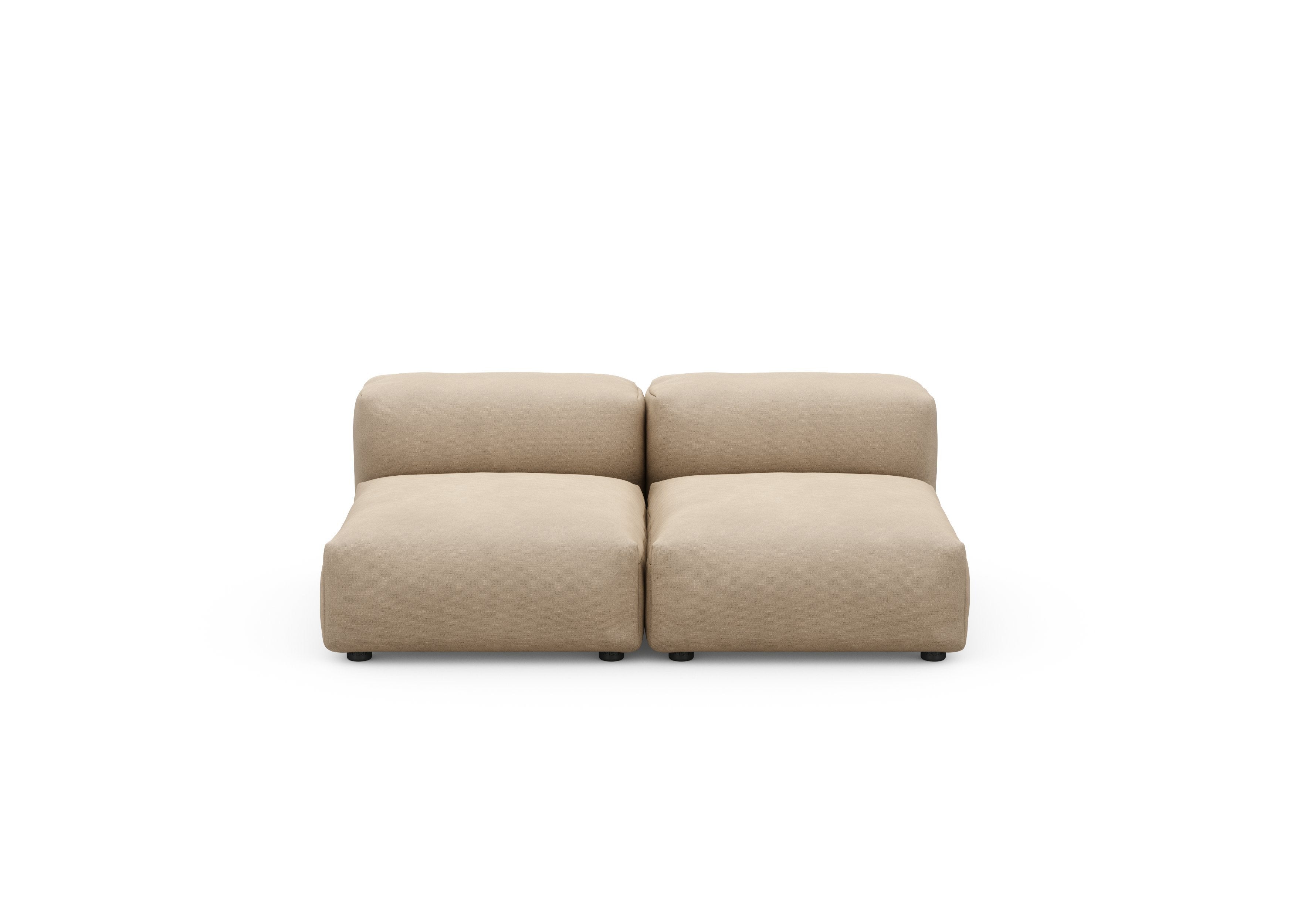 vetsak®-Two Seat Lounge Sofa S Canvas stone