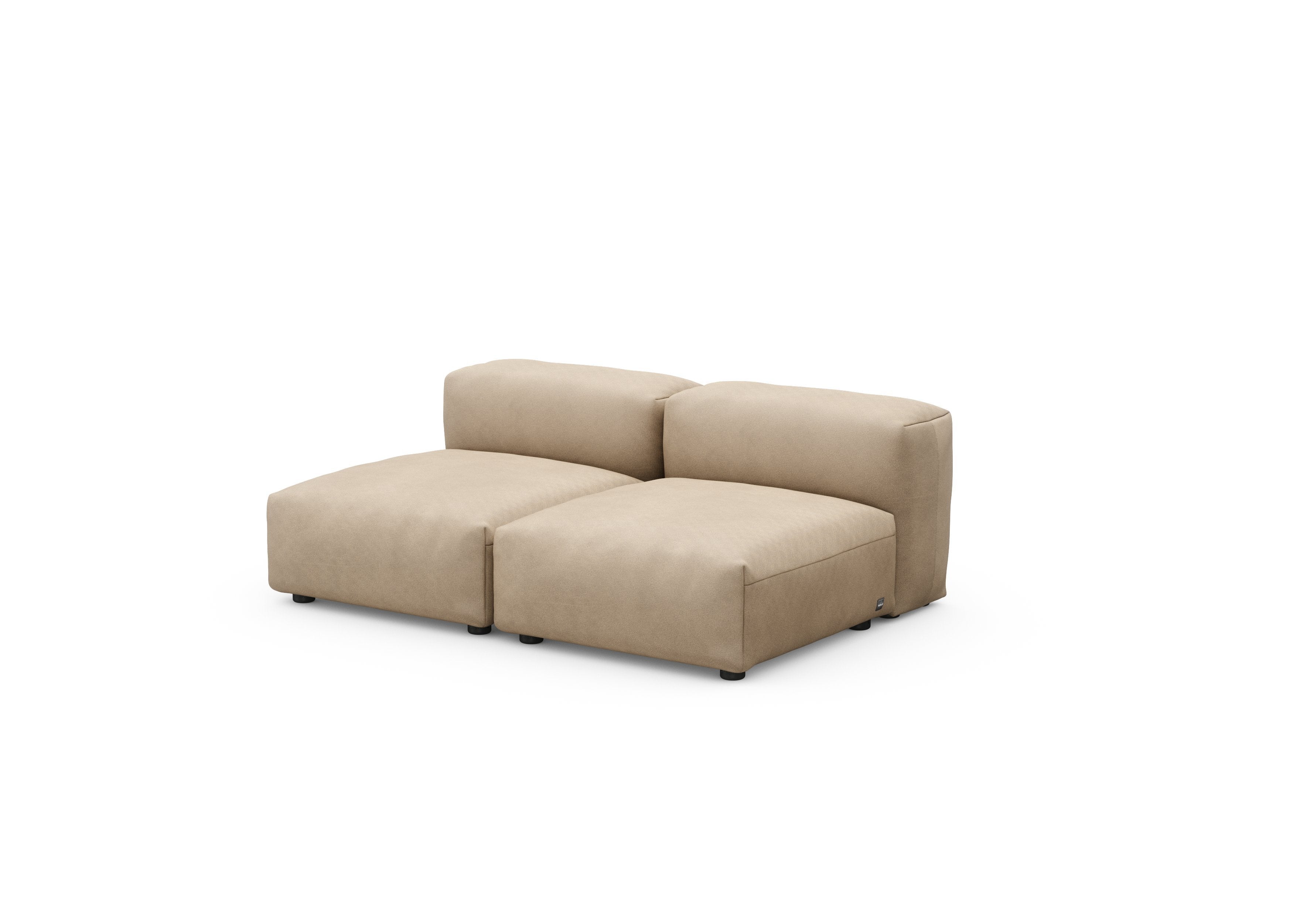 vetsak®-Two Seat Lounge Sofa S Canvas stone